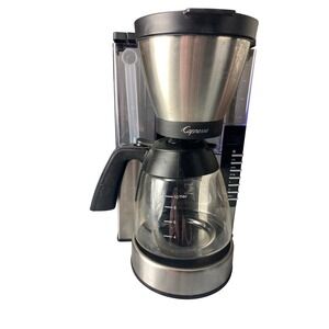 Capresso MT500 10 Cup Programmable Coffee Maker Thermal Carafe Tested Works